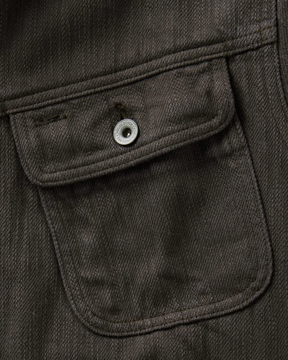 The Long Haul Jacket in Soil Slub Denim