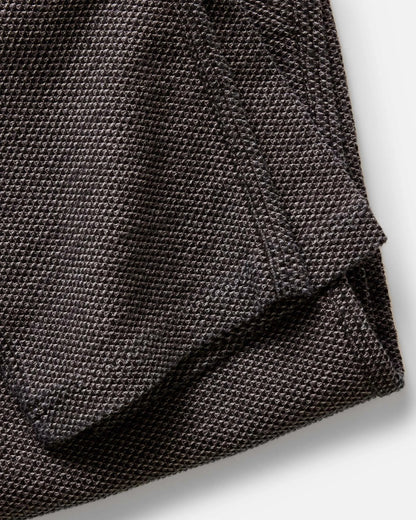 The Breakwater Pant in Charcoal Sashiko