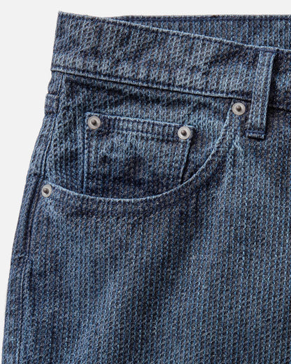 The Democratic Jean in Japanese Washed Indigo Sashiko