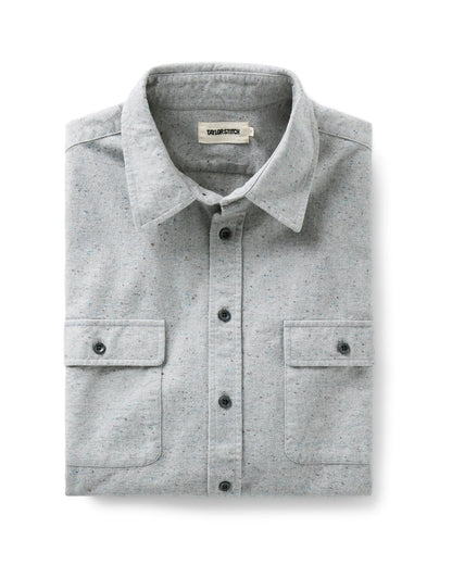 The Yosemite Shirt in Mist Donegal