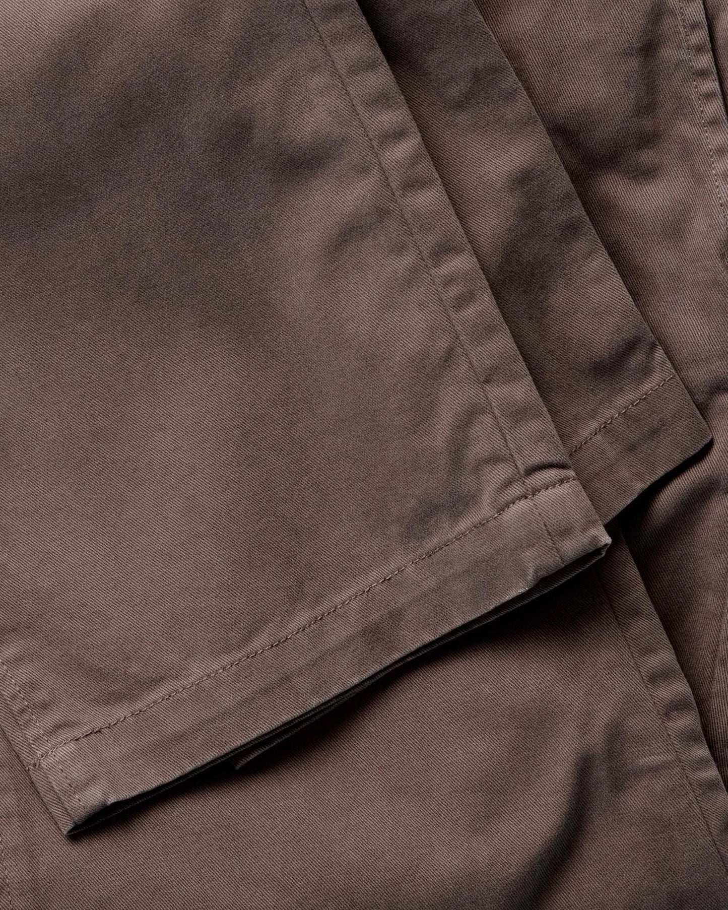 The Straight Foundation Pant in Organic Espresso