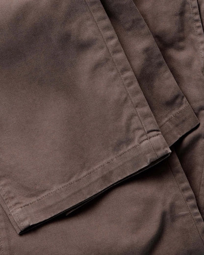 The Straight Foundation Pant in Organic Espresso