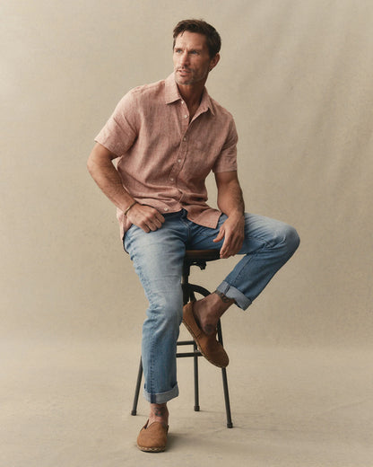 The Democratic Jean in Light Wash Hemp Denim