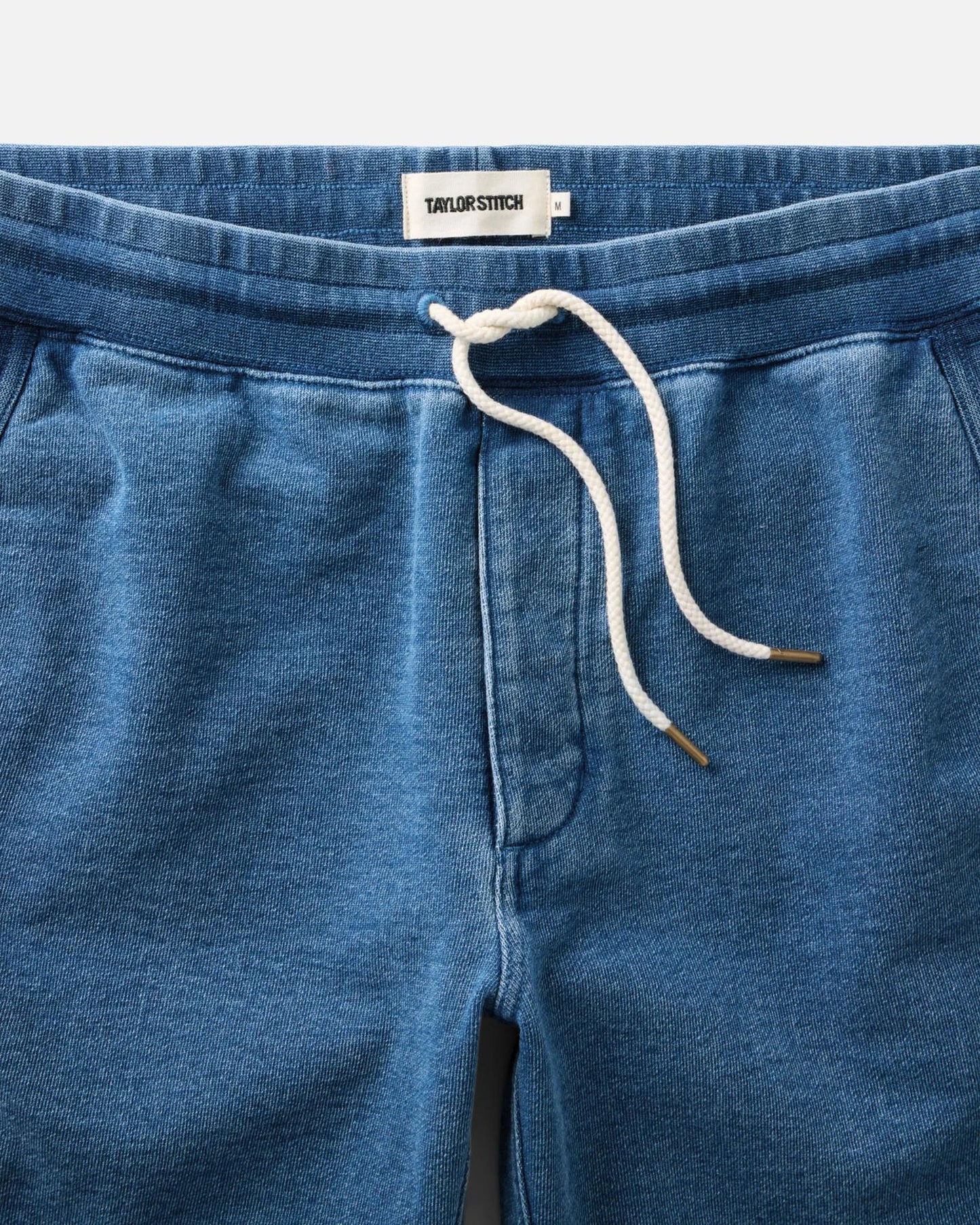 The Sunset Pant in Washed Indigo Terry