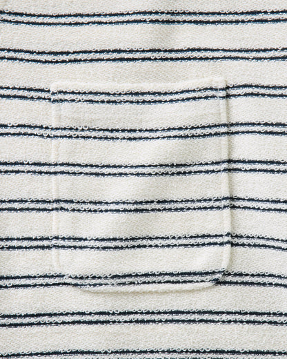 The Meridian Polo in Marine Stripe