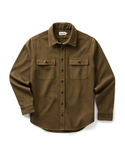 The Ledge Shirt in Bay Leaf Twill