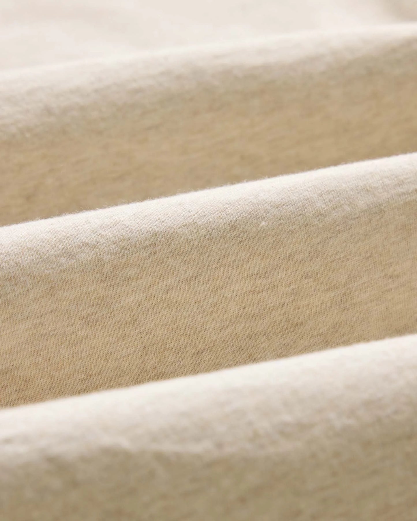 The Organic Cotton Tee in Heather Oat