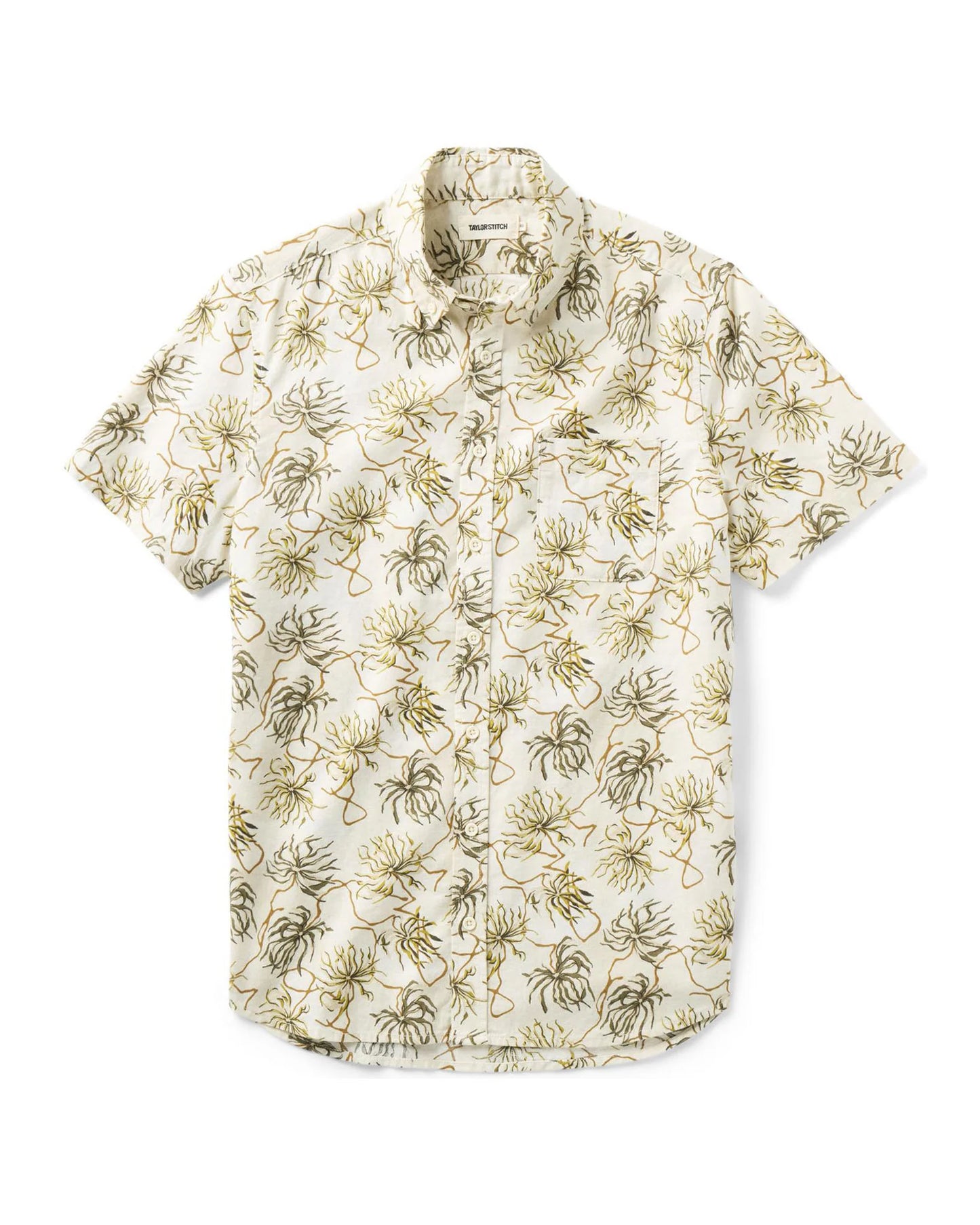 The Short Sleeve Jack in Dried Palms