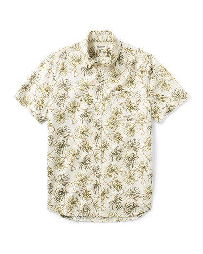 The Short Sleeve Jack in Dried Palms