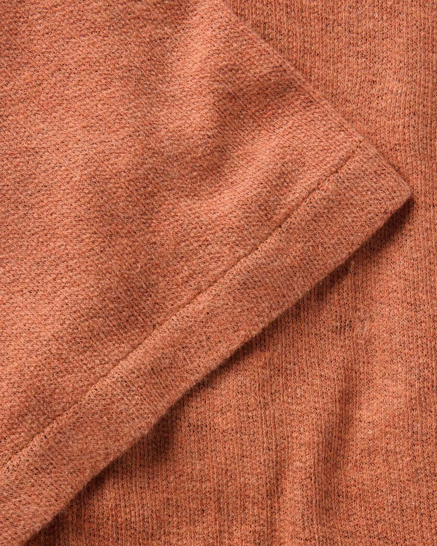 The Short Sleeve California in Heather Driftwood Double Knit