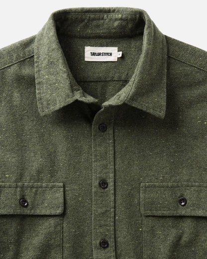 The Yosemite Shirt in Lichen Donegal