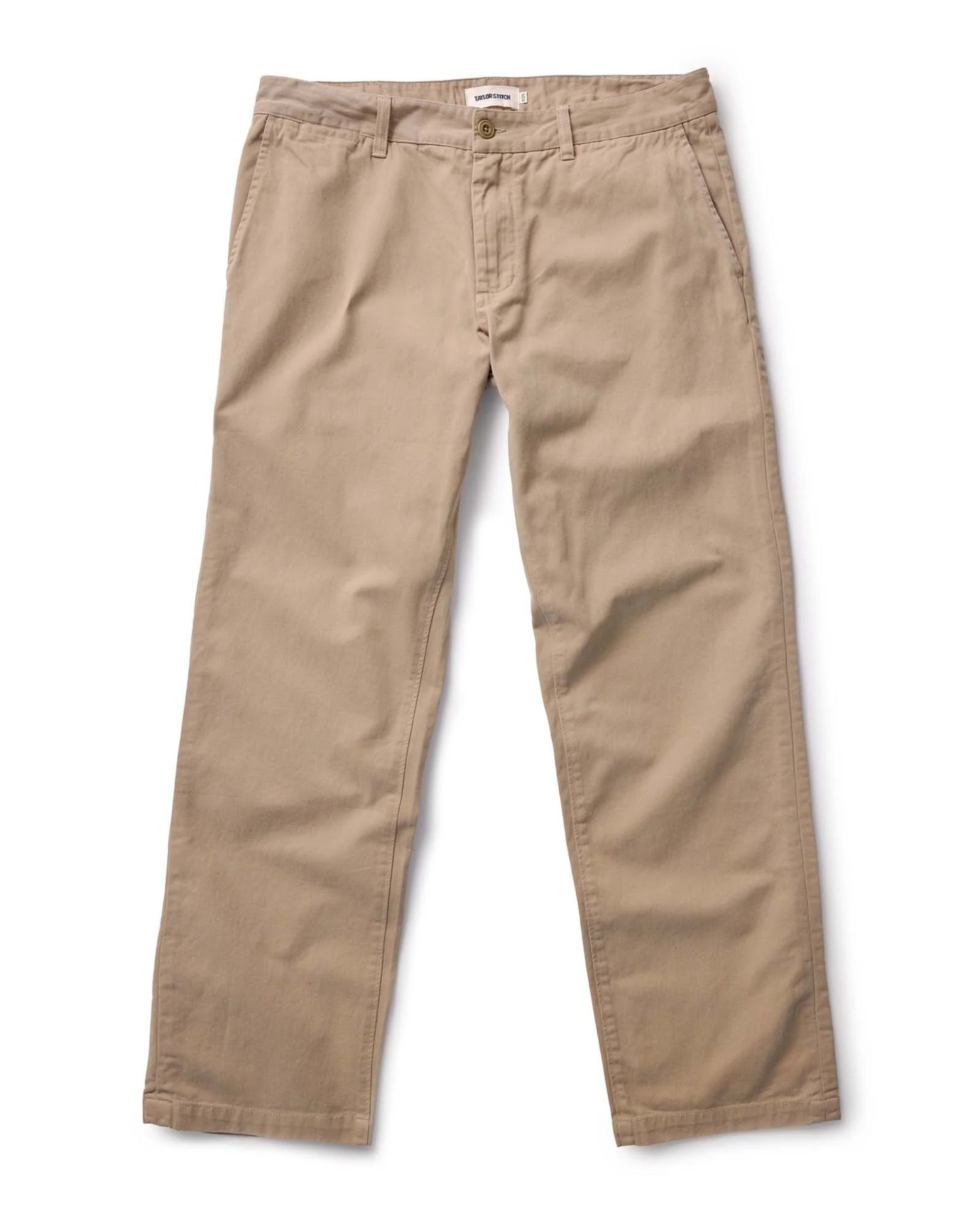 The Straight Foundation Pant in Organic Khaki