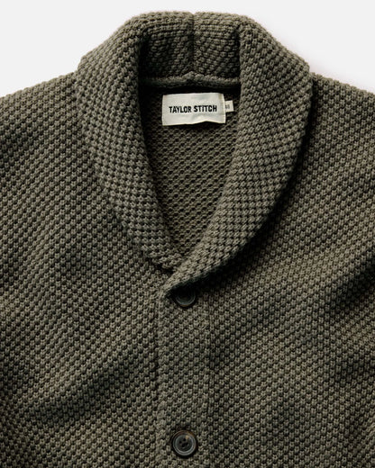 The Crawford Sweater in Fatigue Olive