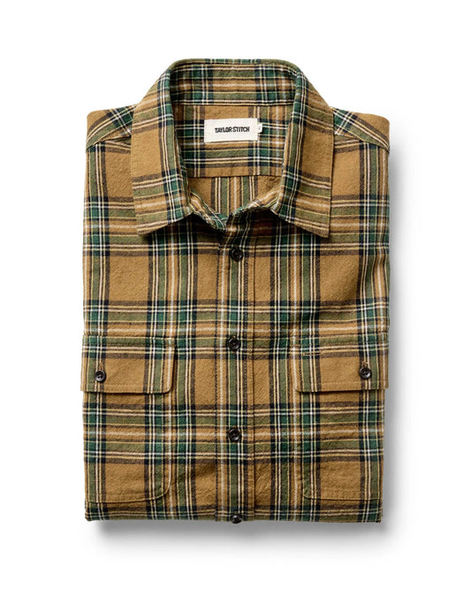 The Craftsman Shirt in Fern Plaid