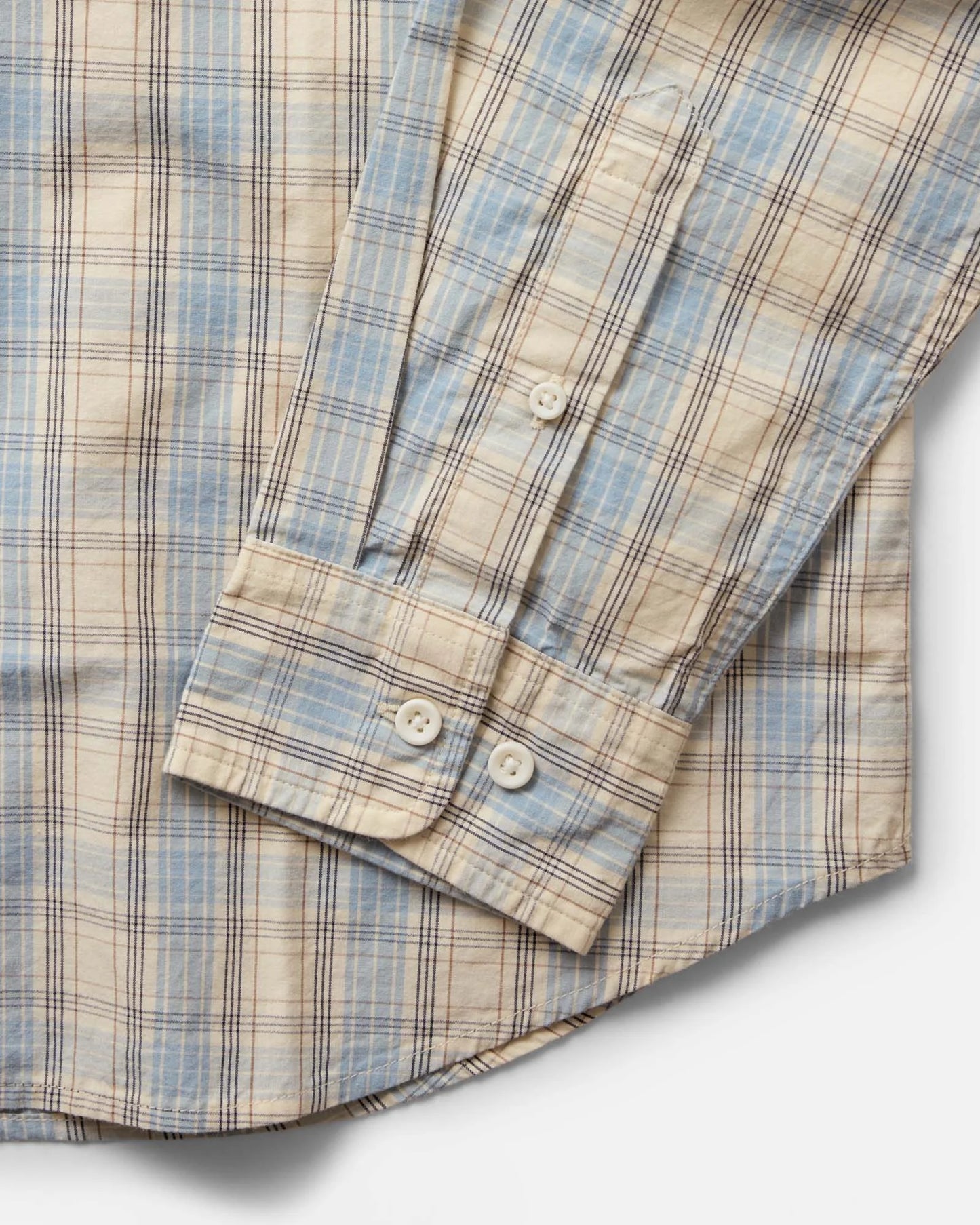 The Logan Popover in Blue Sky Plaid