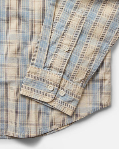 The Logan Popover in Blue Sky Plaid