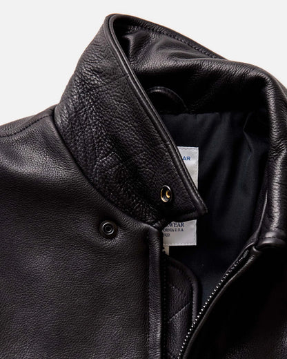 The Moto Jacket in Black Steerhide