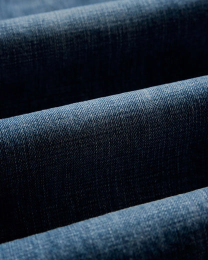 The Slim Jean in Mid Wash Organic Selvedge