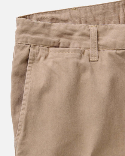 The Straight Foundation Pant in Organic Khaki
