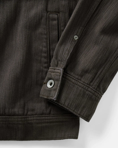 The Long Haul Jacket in Soil Slub Denim