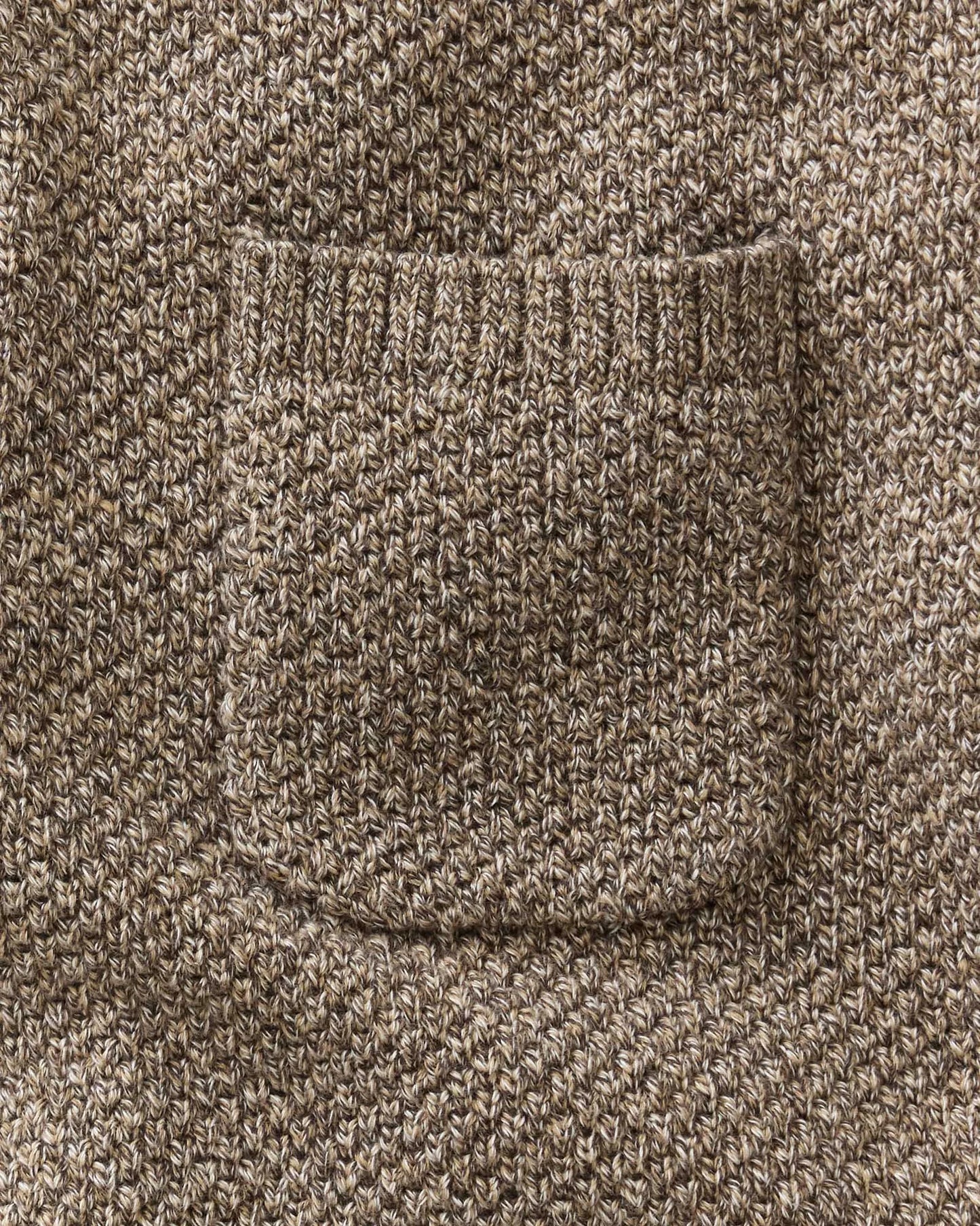 The Crawford Crew Sweater in Coffee Twist