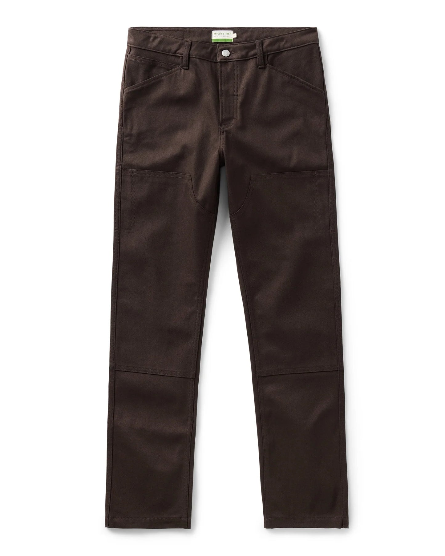 The Good Acre Chore Pant in Coffee Canvas