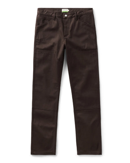 The Good Acre Chore Pant in Coffee Canvas