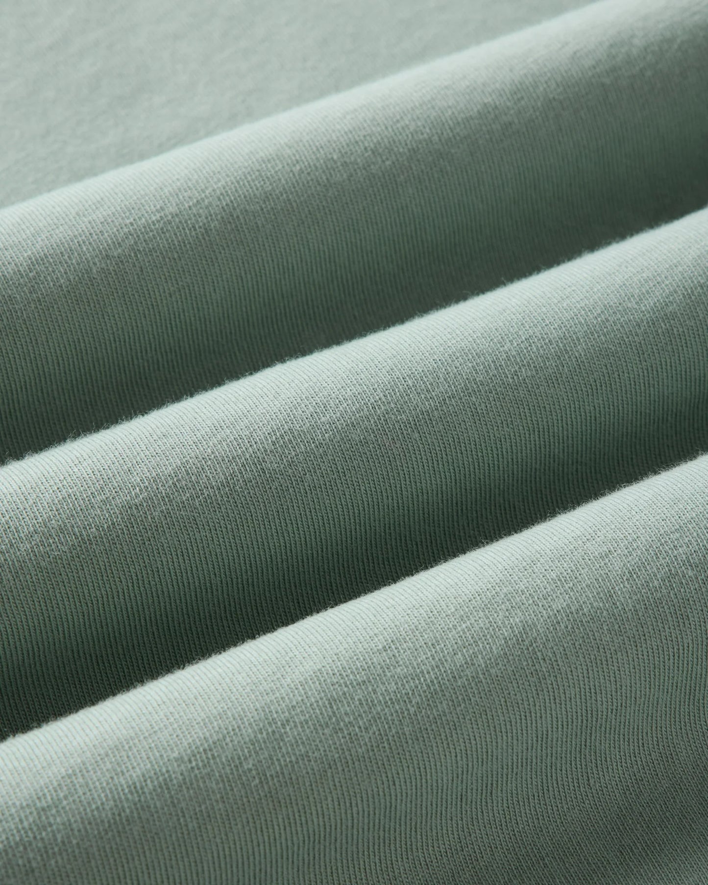 The Regenerative Cotton Tee in Faded Pine