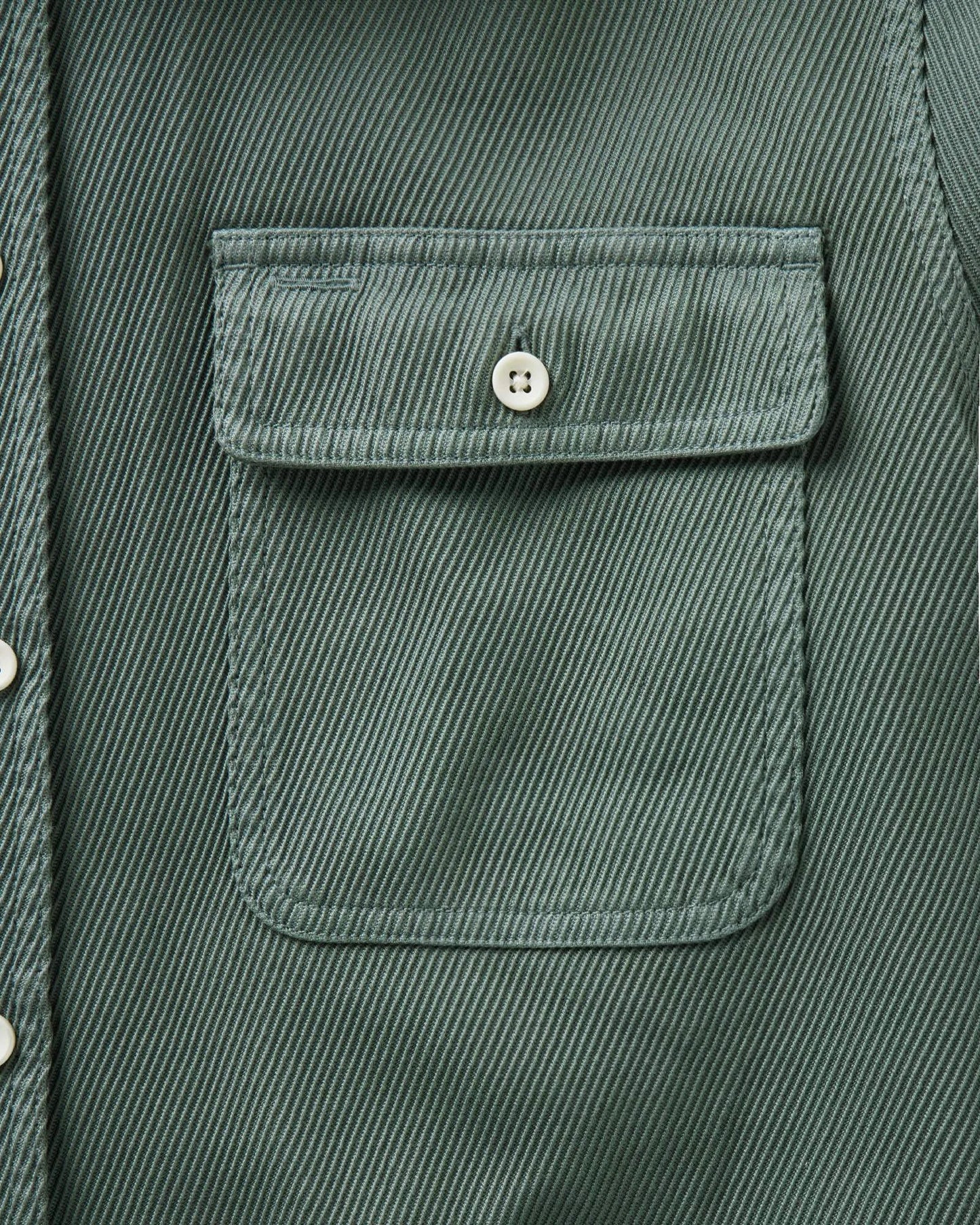 The Ledge Shirt in Deep Sea Twill