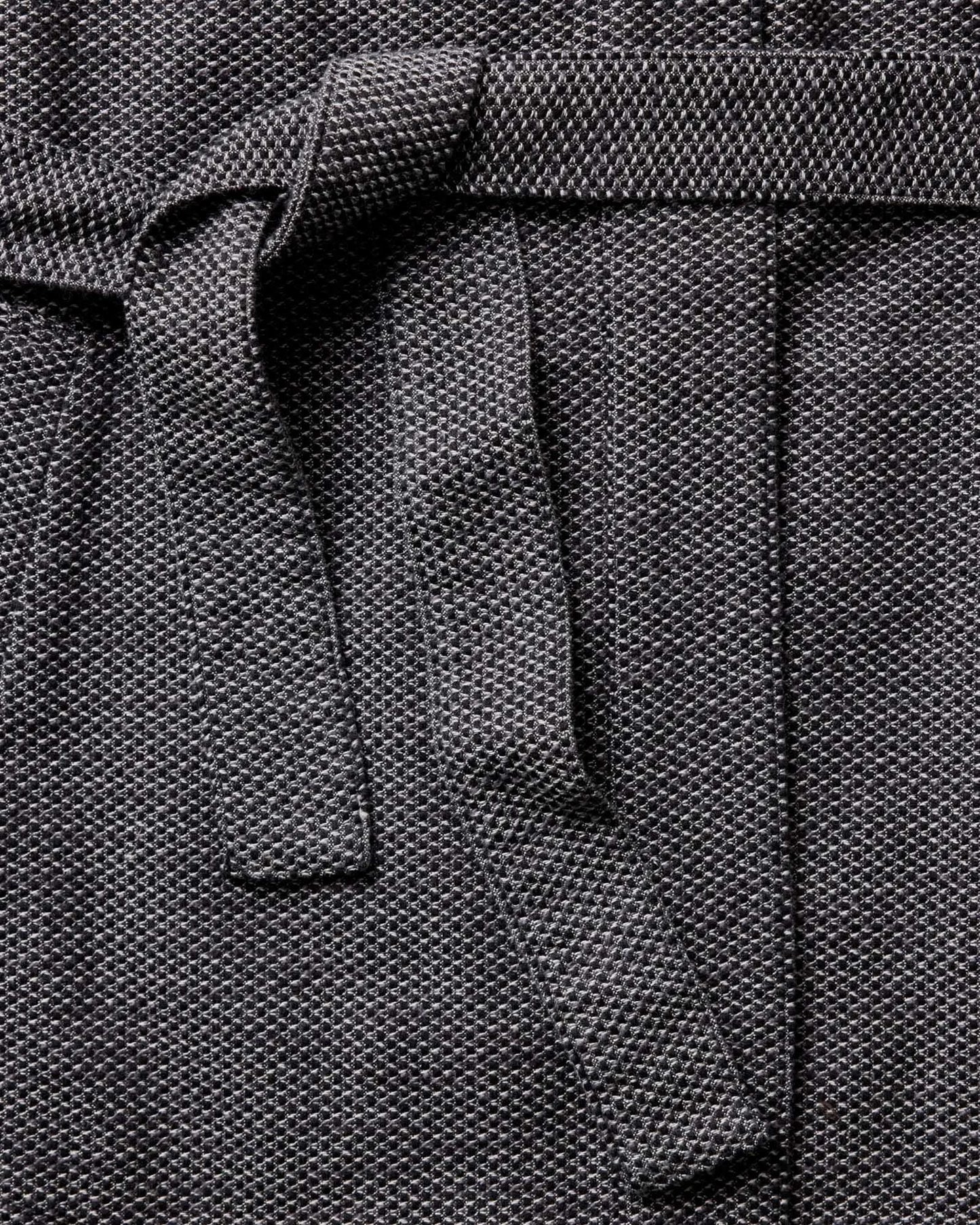 The Apres Robe in Charcoal Sashiko