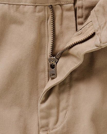 The Slim Foundation Pant in Organic Khaki
