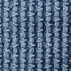 The Apres Pant in Washed Indigo Sashiko