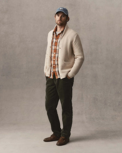 The Crawford Sweater in Marled Natural