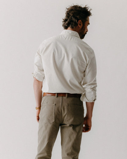 The Camp Pant in Stone Chipped Canvas
