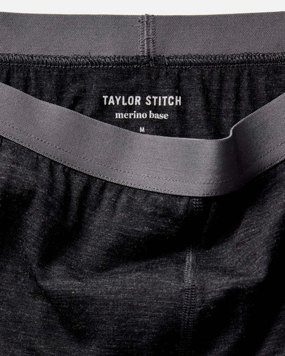 The Merino Boxer in Heather Black