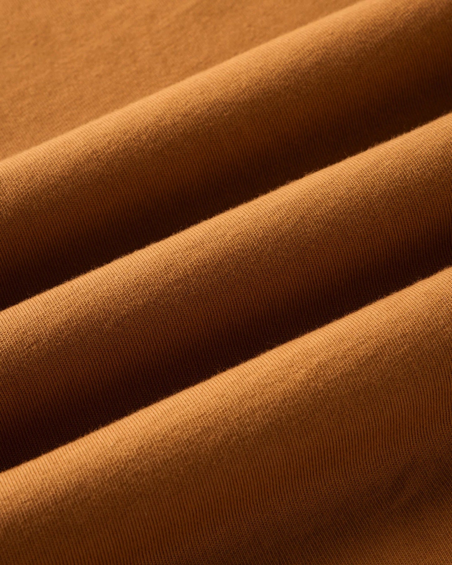 The Regenerative Cotton Tee in Saffron