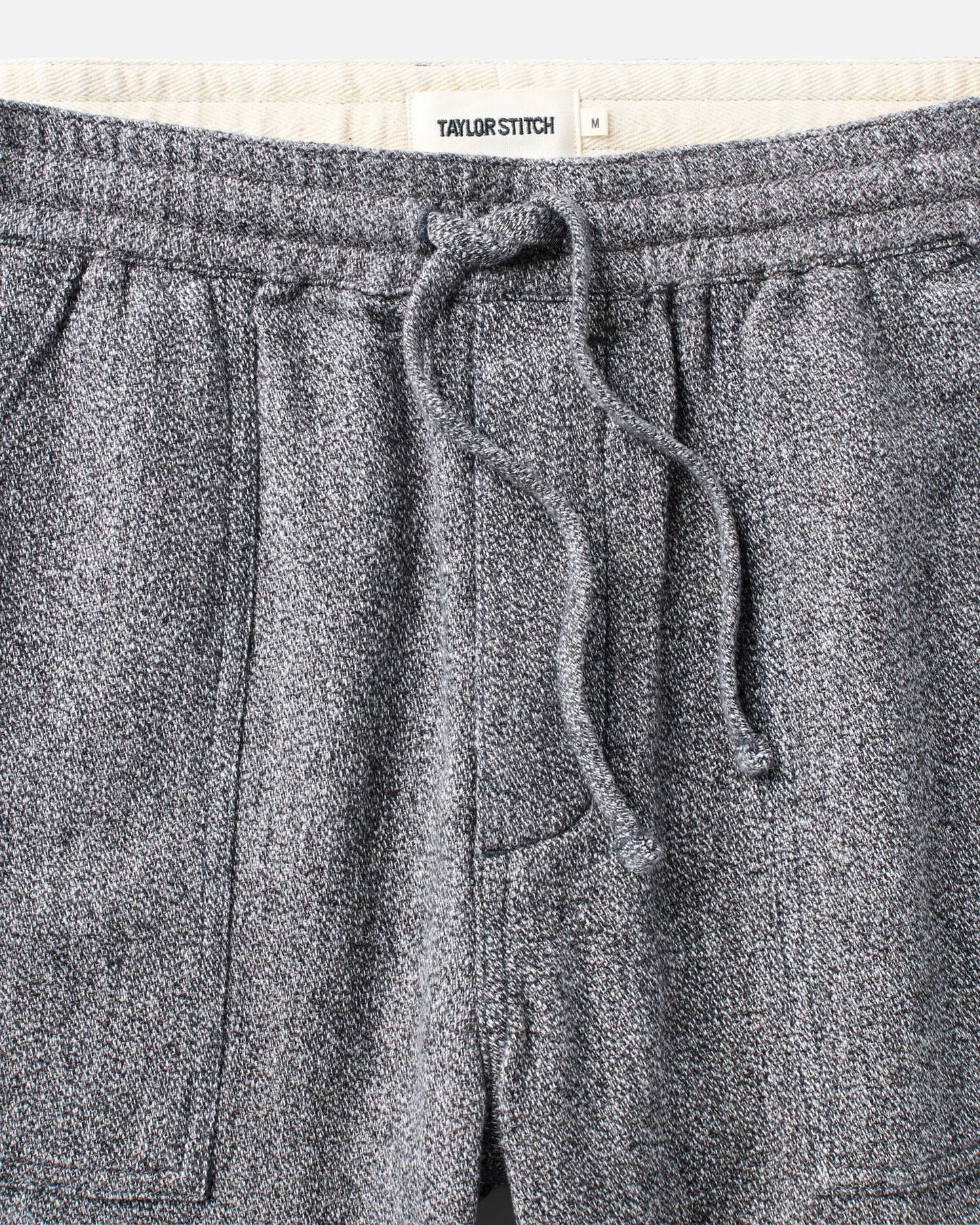 The Breakwater Pant in Grey Marl Hemp