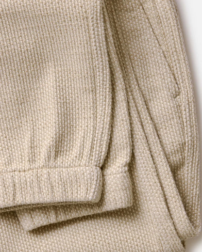 The Apres Pant in Natural Sashiko