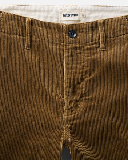 The Carnegie Pant in Bourbon Corduroy