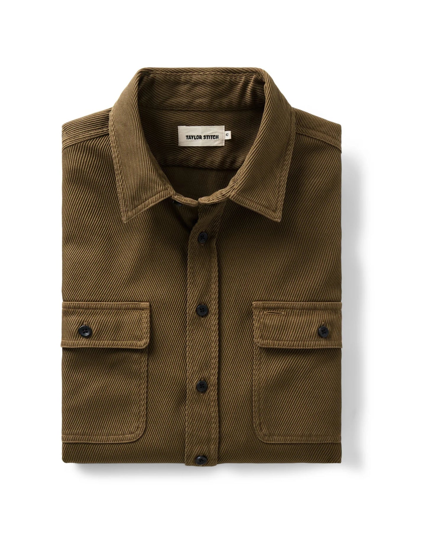 The Ledge Shirt in Bay Leaf Twill