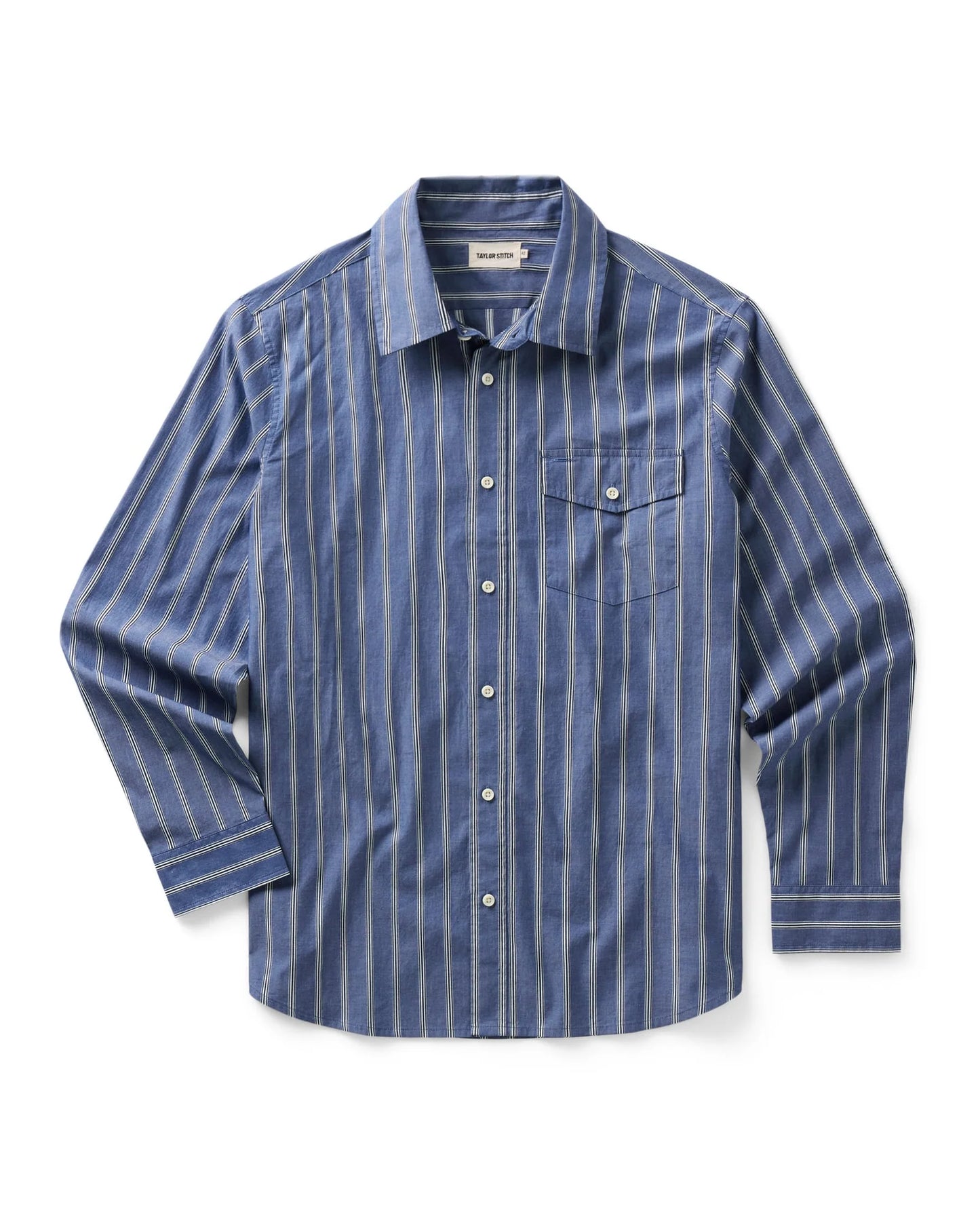 The Quincy Shirt in Bay Stripe