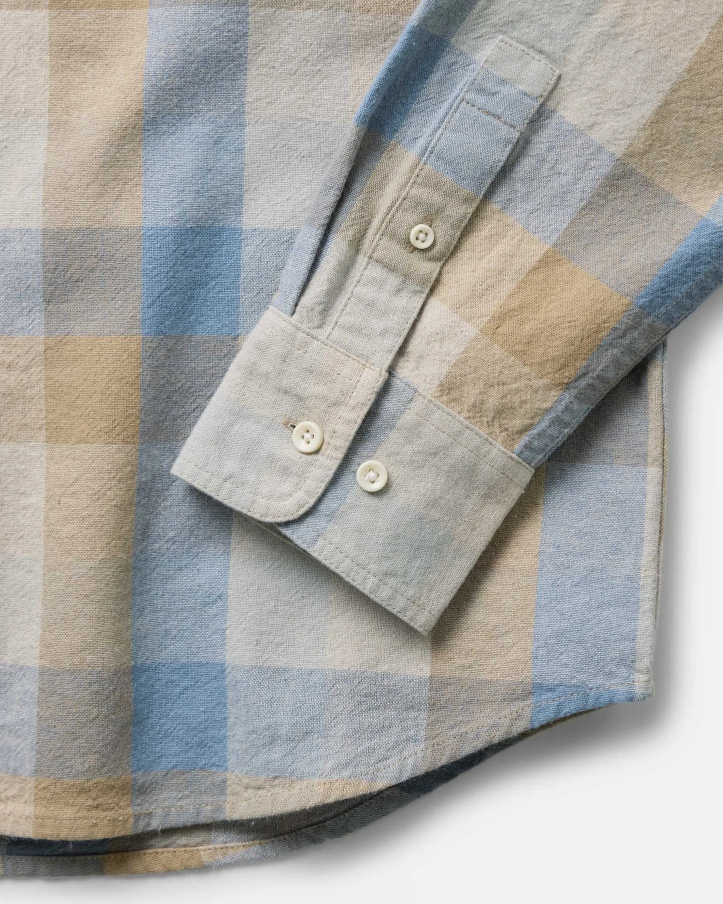The Craftsman Shirt in Blue Sky Check
