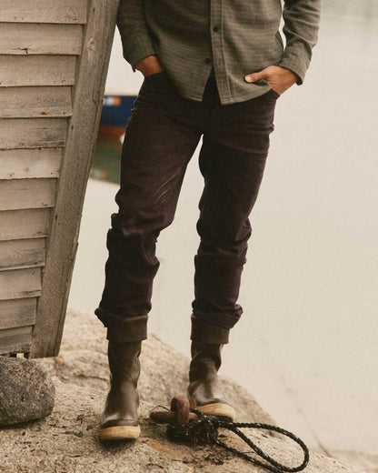 The Good Acre Chore Pant in Coffee Canvas
