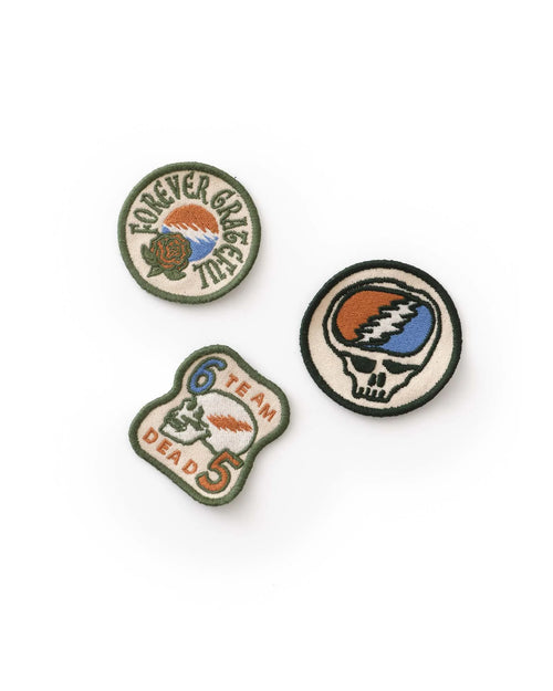 The Grateful Dead ‘65 Patch Set