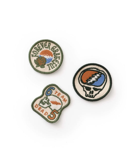 The Grateful Dead ‘65 Patch Set