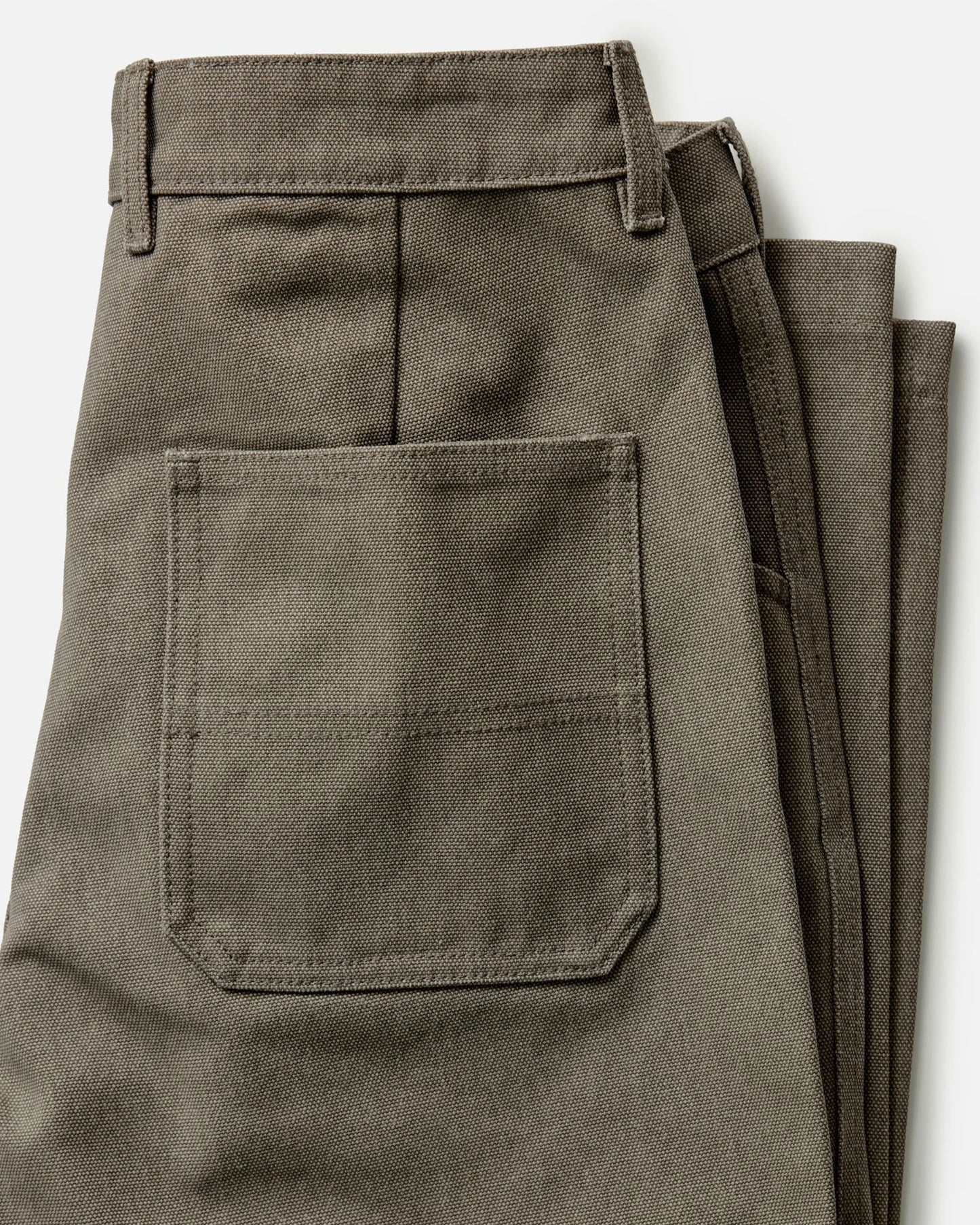 The Camp Pant in Stone Chipped Canvas