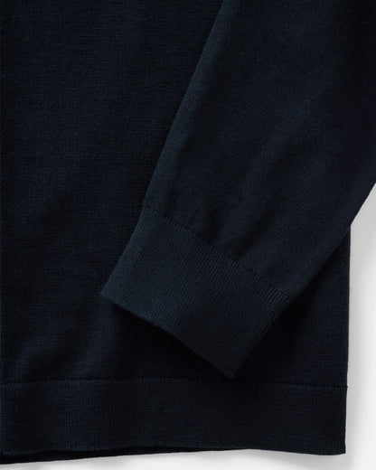 The Nichols Polo in Nocturne Cotton Cashmere