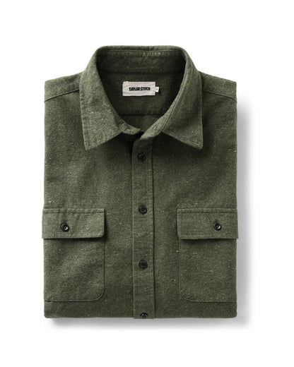 The Yosemite Shirt in Lichen Donegal