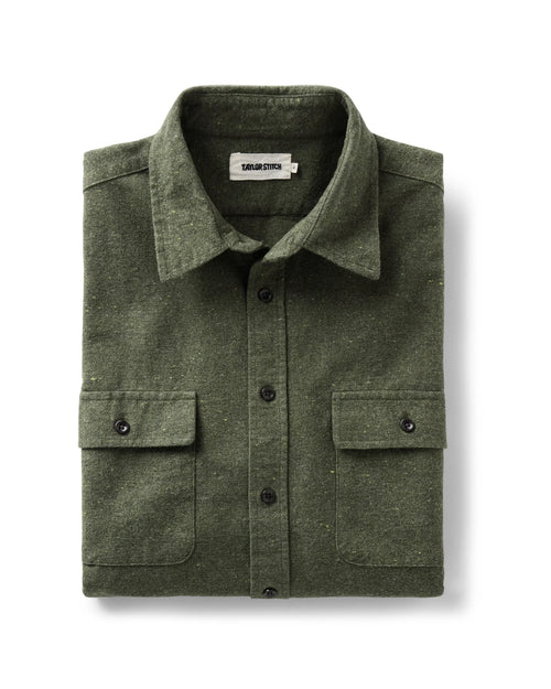 The Yosemite Shirt in Lichen Donegal