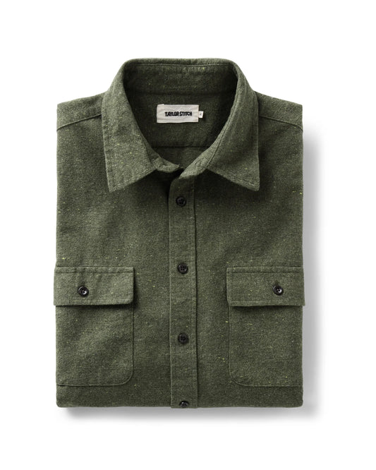 The Yosemite Shirt in Lichen Donegal
